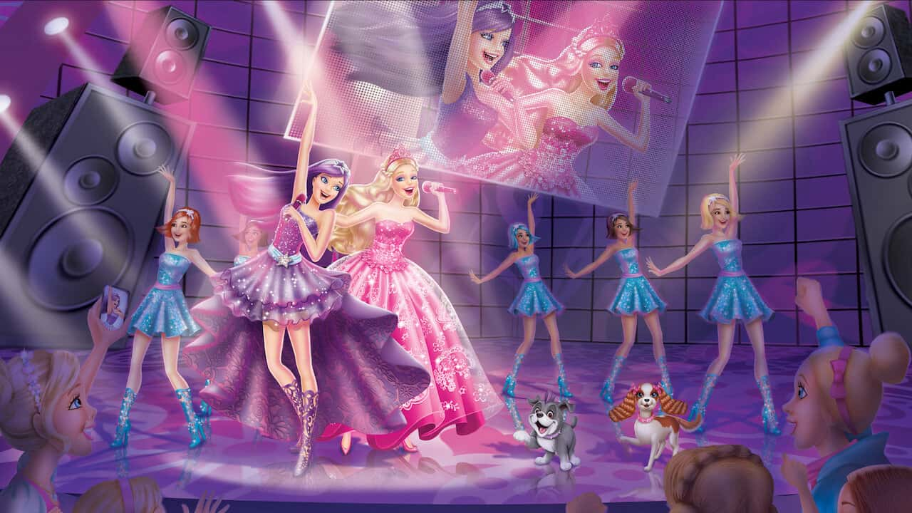 poster Barbie: The Princess & the Popstar Barbie: The Princess & the Popstar