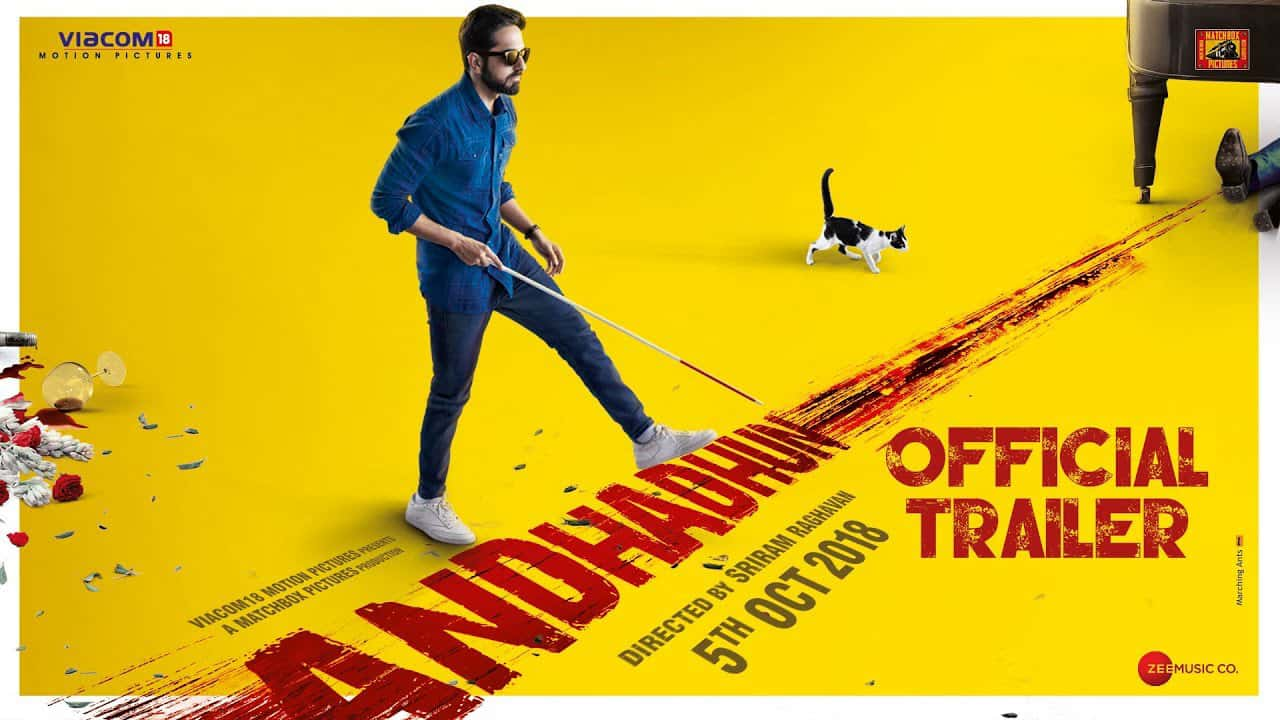 poster Chàng Mù Số Nhọ Andhadhun