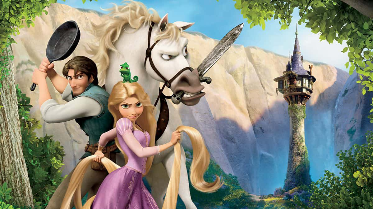 poster Công Chúa Tóc Mây Tangled