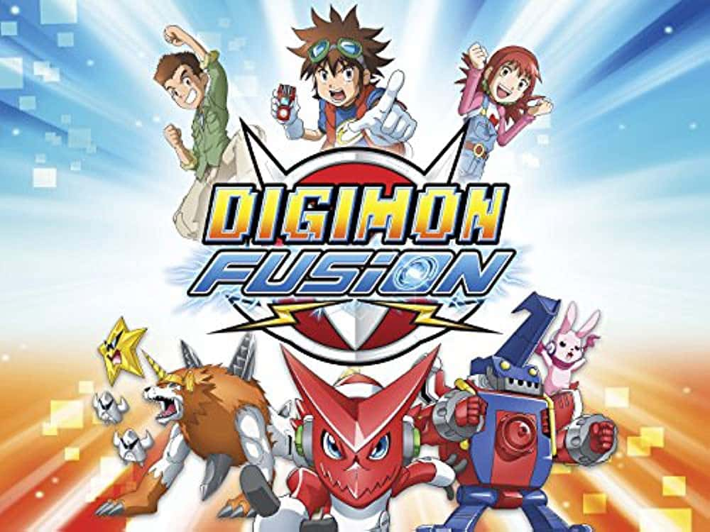 poster Digimon Xros Wars Digimon Fusion