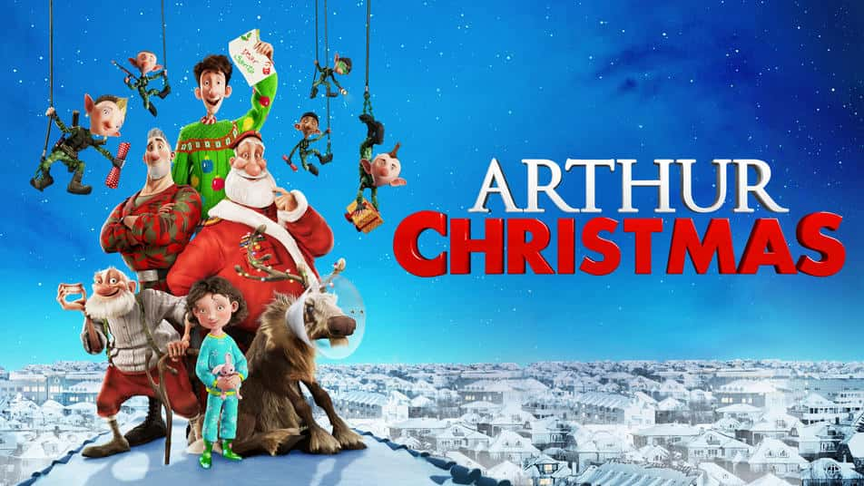 poster Giáng sinh của Arthur Arthur Christmas