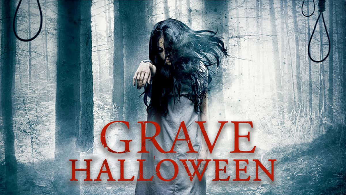 poster Khu rừng Halloween Grave Halloween