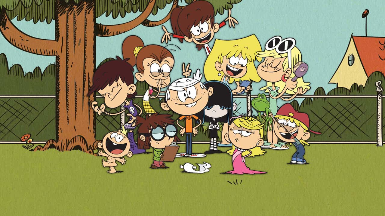 poster Ngôi nhà náo nhiệt The Loud House