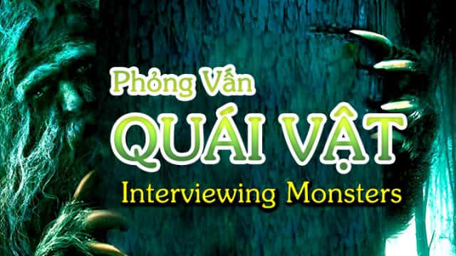 poster Phỏng Vấn Quái Vật Interviewing Monsters