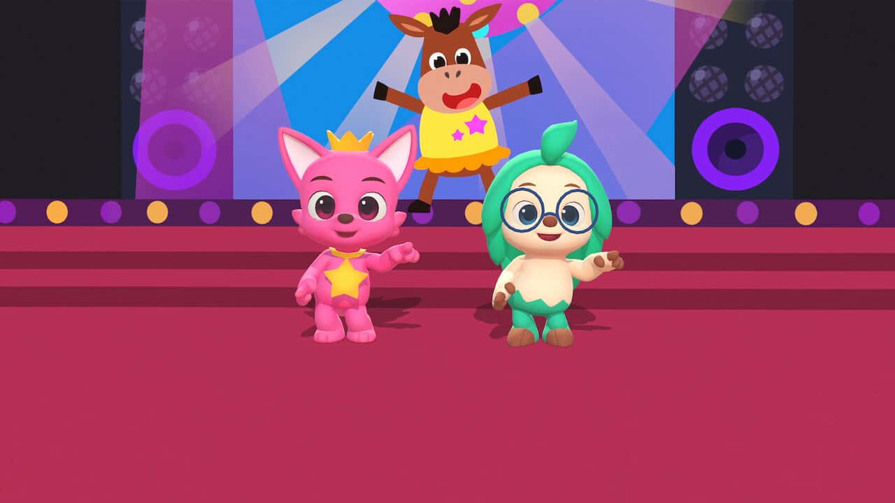 poster Pinkfong & Hogi Dance Dance Pinkfong & Hogi Dance Dance