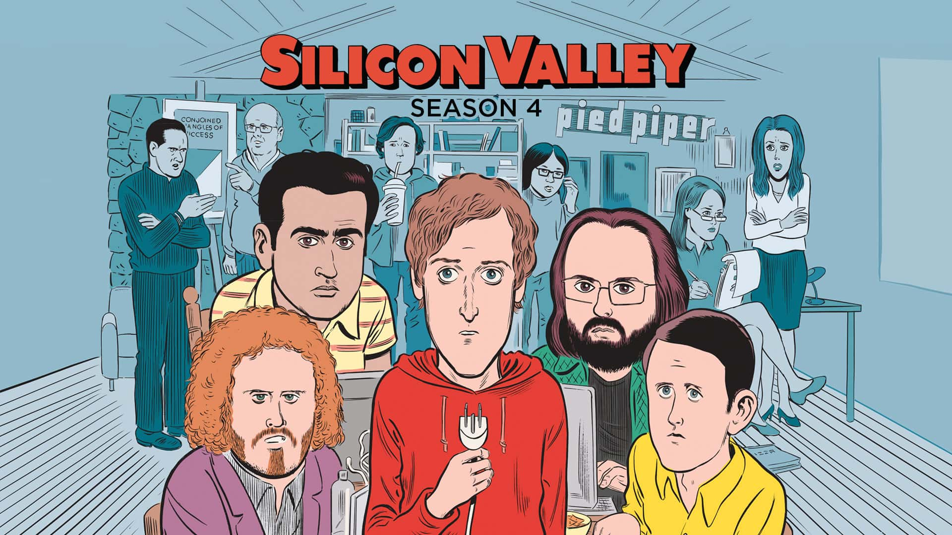 poster Thung Lũng Silicon (Phần 4) Silicon Valley (Season 4)